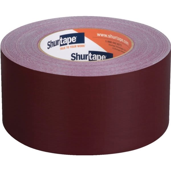 Shurtape 2.83" x 60.1 Yd PC 600 Duct Tape - Burgundy