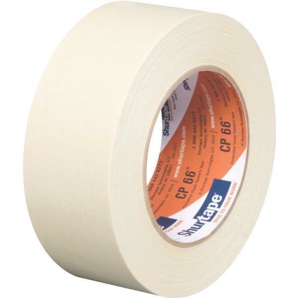 Shurtape 1-1/2" x 60 Yd Shurtape CP66 High Adhesion Masking Tape Package Of 6