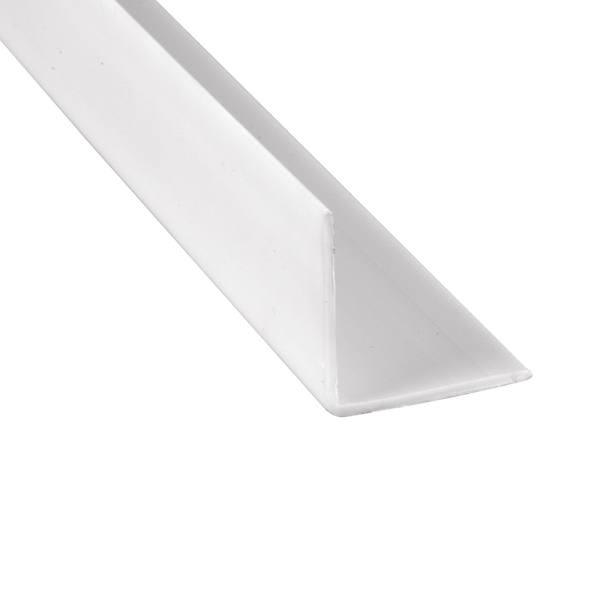 1- 48 In. White Corner Shield , Package Of 5