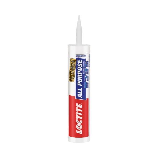 Loctite 10 Oz Polyseamseal All Purpose Adhesive Caulk, Almond, Case Of 12