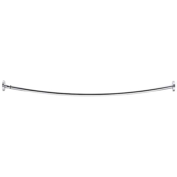 Moen 58.4 In Curved Shower Rod In Polished Stainless Steel HD Supply