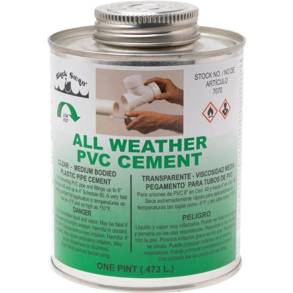 Oatey 8 Oz Medium Milky AllPurpose Abs, Cpvc, Pvc Cement HD Supply