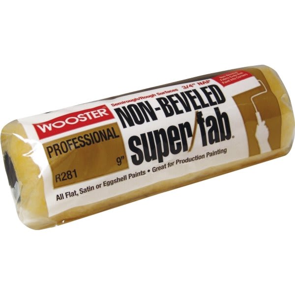 thumbnail image 2 of Wooster Brush RR923-14 Inch Super Fab FTP Roller Cover, 3/8-Inch 2 of 13