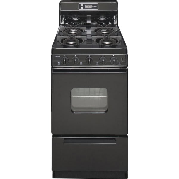 Hotpoint® 20" Gas Range w/ Electronic Ignition, 2.3 Cu Ft in White HD