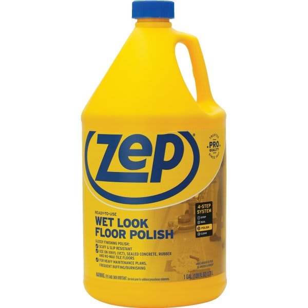 Zep Wet Look High Gloss Floor Polish, 1 Gal