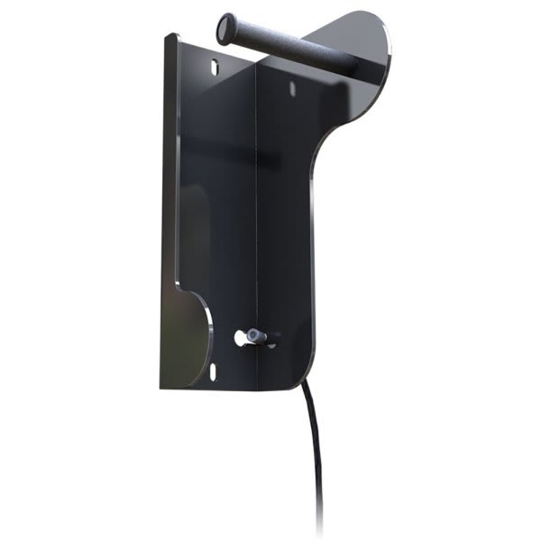 Dero By Playcore® 1-Bike Black Wall Mount Bike Hook Solo