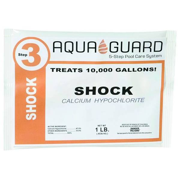 1 Lb. Calcium Hypochlorite Shock, Bag (24 -Case)