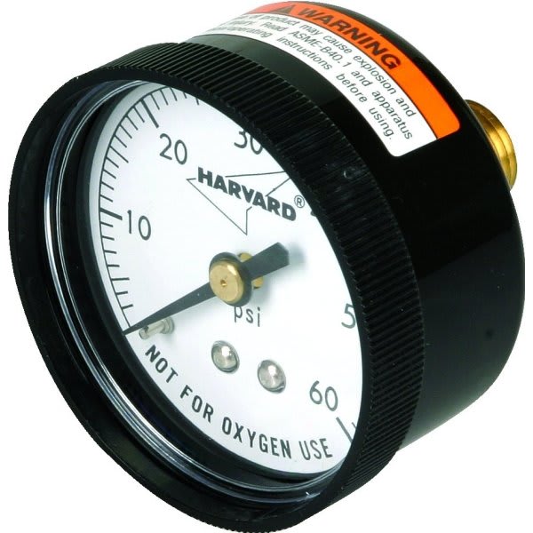 Pentair Oem Pressure Gauge W/ Indicator Rear Mount HD Supply