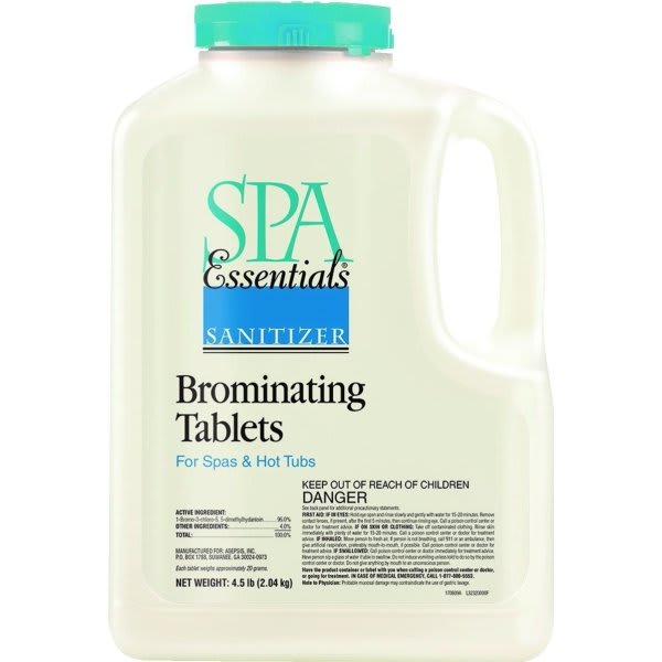 Spa Essentials 1 In. 4.5 Lb. Brominating Tablets (4-Case)