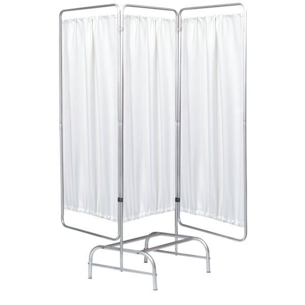 Omnimed Aluminum Three-Section Beam King Size Privacy Screen Frame