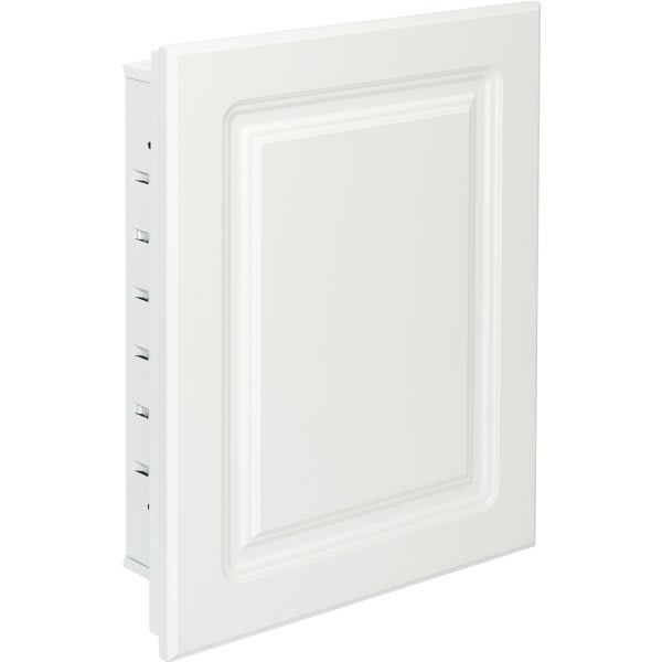 American Pride® 16w X 20"H Raised Panel Recessed Medicine Cabinet - Steel Body