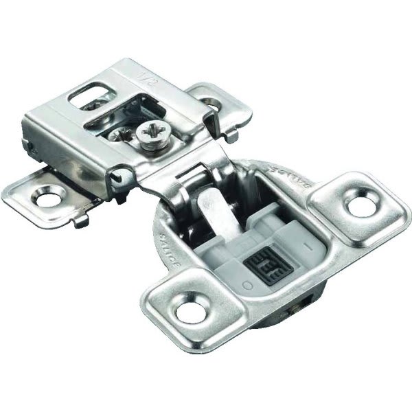 Salice Lazy Susan 1/2" O/L Concealed Self Closing Euro Hinge, Dowels