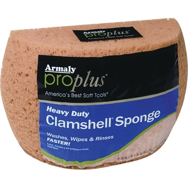 Armaly Brands 102-00008 Large Clamshell Sponge, Package Of 6