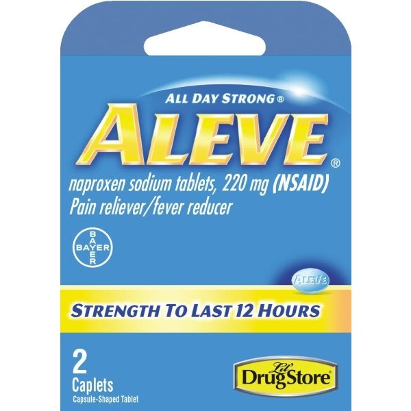 Aleve Retail Box Package Of 6