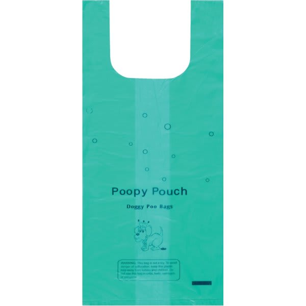 Poopy Pouch® Tie Handle Pet Waste Bag, Case Of 6