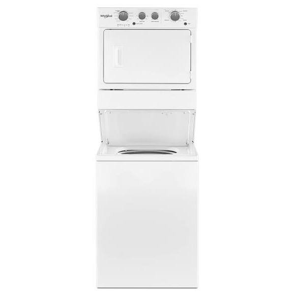 Whirlpool® Laundry Center In White With 3.5 Cu. Ft. Washer And 5.9 Cu. Ft. Electric Dryer With 9 Wash Cycles And Autodry