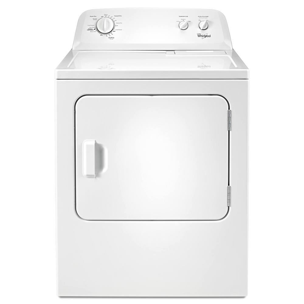 Whirlpool® 7.0 Cu. Ft. Front Load Gas Dryer, Wrinkle Shield, White