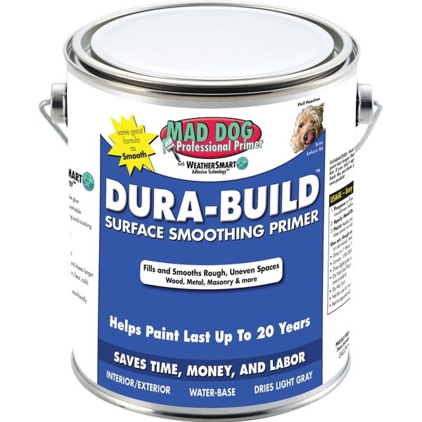 Mad Dog Paint Products Mdpdb100 1 Gallon Dura-Build Surface Smoothing Primer