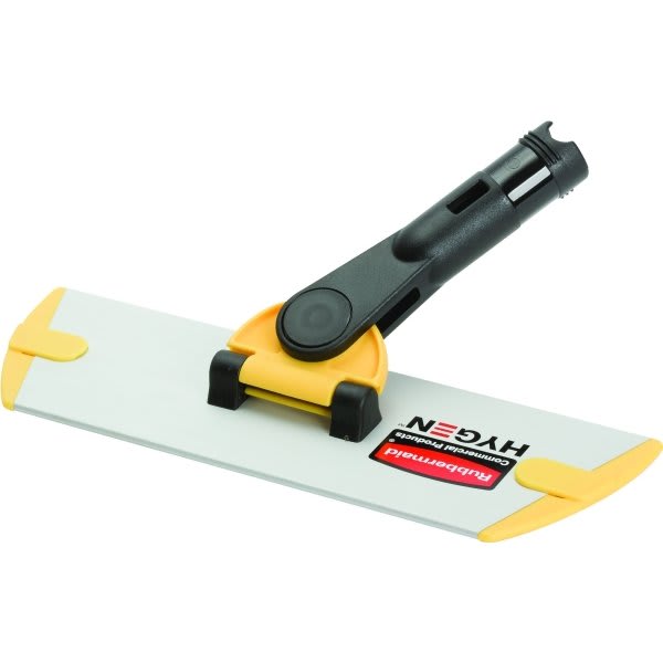 Rubbermaid Commercial HYGEN 11 In. Quick-Connect Mop Frame (Yellow)