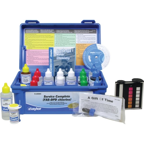 Taylor Service Complete K-2006c Fas-Dpd Chlorine Test Kit