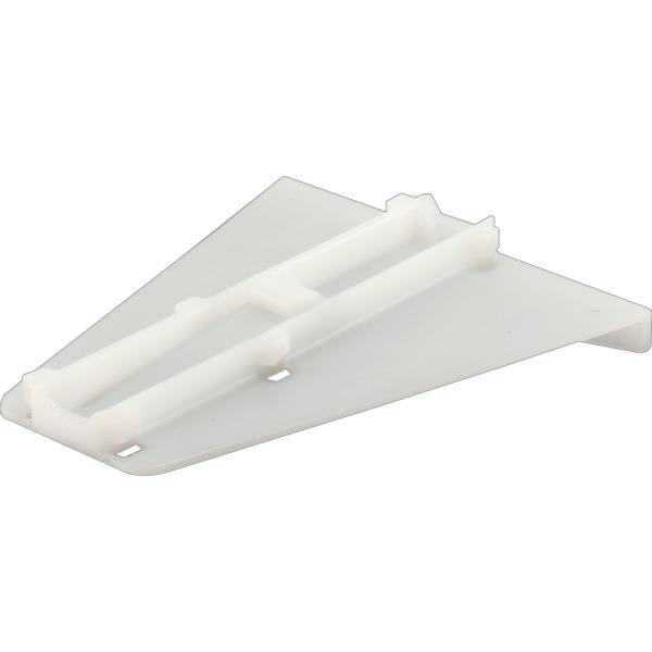 White Plastic Drawer Guide, Package of 25 HD Supply