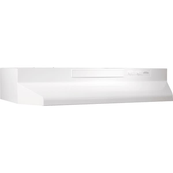 BroanNutone 41000 Series 24" Ductless Under Range Hood W/light
