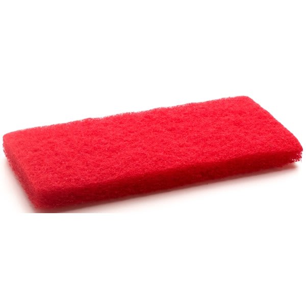 Simple Scrub Cleaning Pad (5-Pack) (Red)