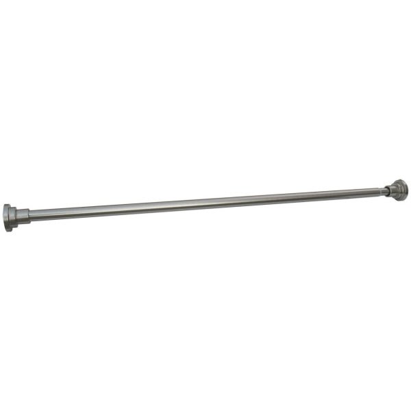 Design House® 42-76 In. Adjustable Shower Rod (Satin Nickel)