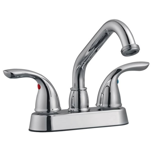 American Standard Colony Pro 2-Handle Utility Faucet With Hose End In Polished Chrome 7074240.002 - The Home Depot