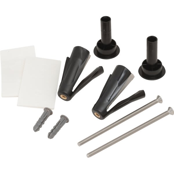 Wingits Contour Oval Shower Rod Installation Kit
