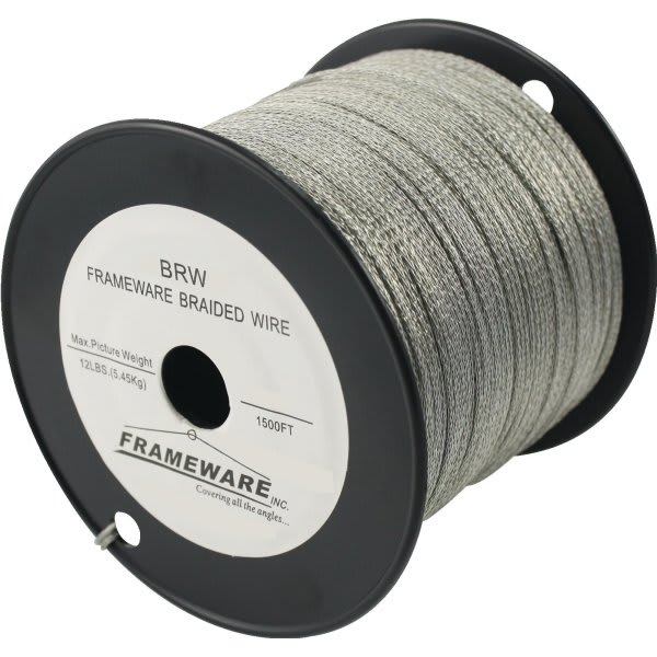 Frameware 15 Lb Capacity Braided Picture Wire