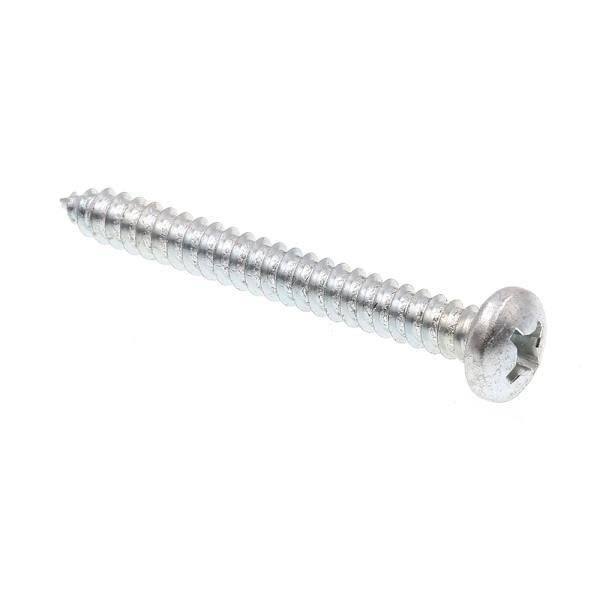 100 Viti Autofilettanti In Acciaio Inox #12 X 3/4 – Testa Tonda Phillips, Fastenere