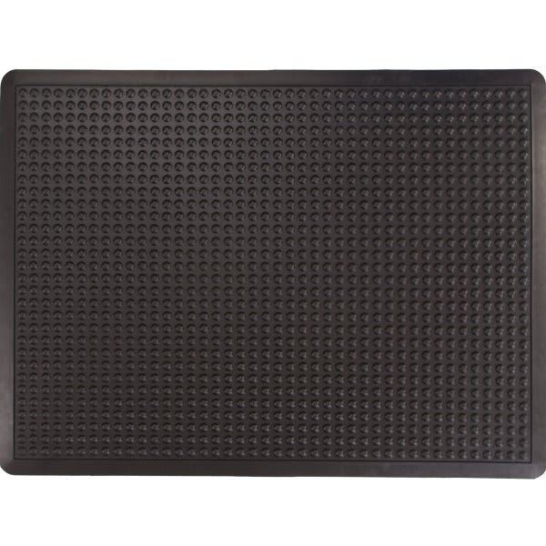 Apache Mills Bubble Flex 3 X 4 Ft. Anti-Fatigue Mat (Black)