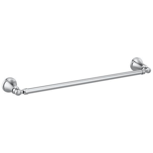 Lenape White Plastic Spring Loaded Towel Bar 3/4 X 24" HD Supply