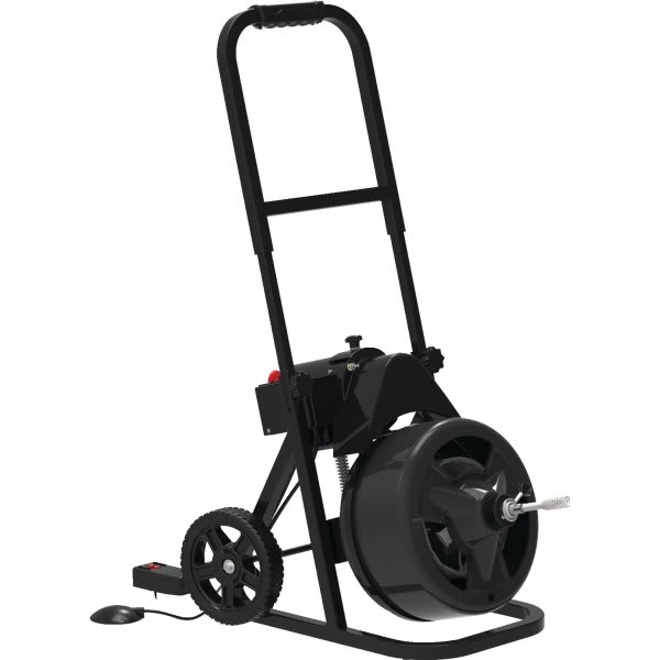 Maintenance Warehouse 3/8 In. X 100 Ft. Manual Feed Electric Cable Drum Auger
