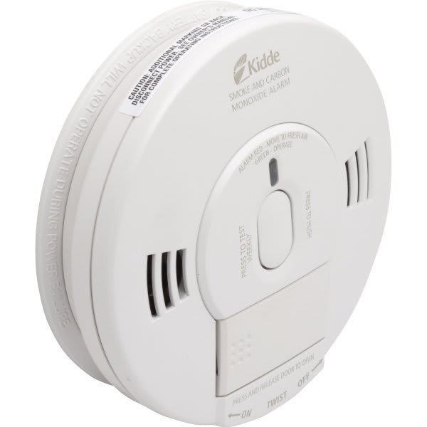 KIDDE® Hardwired Carbon Monoxide Alarm w/ Digital and Peak Level Memory
