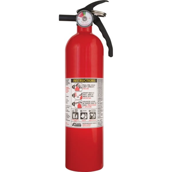 Kidde Dry Chemical 1a 10-Bc Multi-Purpose Fire Extinguisher, Pkg Of 6