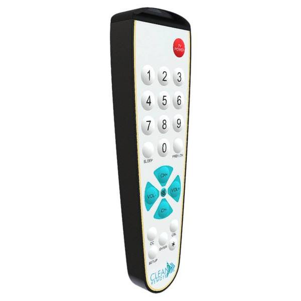 Clean Remote Cr1 Universal Tv/spill Proof Remote Control HD Supply