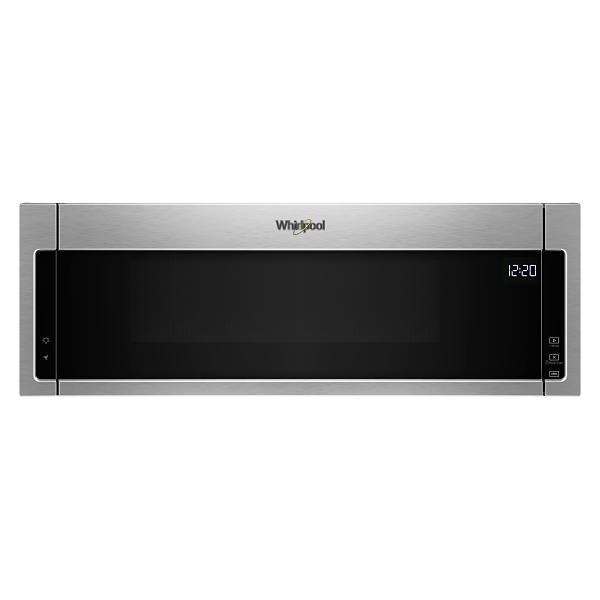 Whirlpool® 1.1 Cu. Ft. Over The Range Low Profile Microwave Hood Combo, Stainless Steel, 1000 W