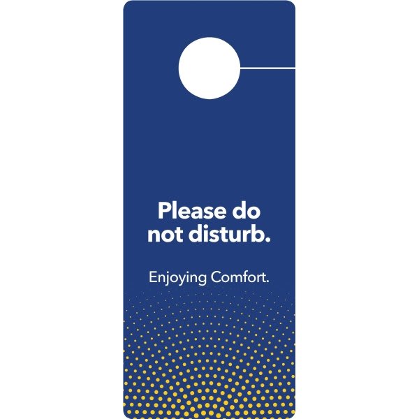 Comfort® Hanging Do Nnot Disturb Sign Case Of 100