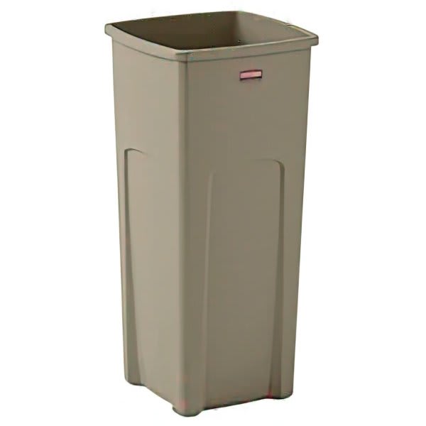 Rubbermaid 23 Gallon Untouchable Square Swing Trash Can Lid (Beige