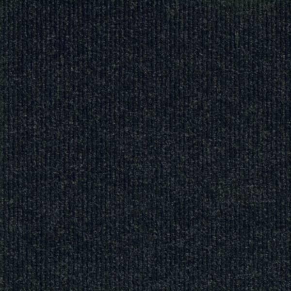 Foss Floors Premium Self-Stick Modular Wide Charcoal Carpet Tiles, Case Of 10