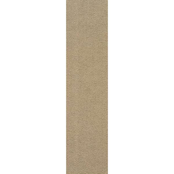 Foss Floors Premium Self-Stick Cut Edge Chestnut Carpet Tile Planks, Case Of 16