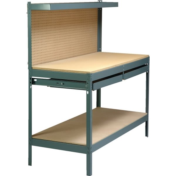 Olympia Tools 46 Inch 9-Drawer Mobile Workbench With Solid 