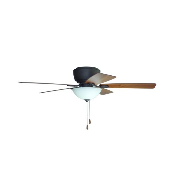 Litex Riggio 52 In. 4-Blade Led Ceiling Fan W/ Light (Bronze)