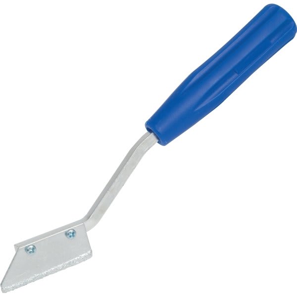 QEP Handheld Grout Saw with 2 Blades for Cleaning, Stripping and Removing Grout