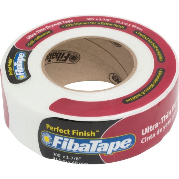 Fibatape 17/8" X 300' White Fiberglass Drywall Tape HD Supply