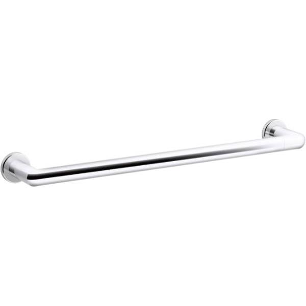 Lenape White Plastic Spring Loaded Towel Bar 3/4 X 36" HD Supply