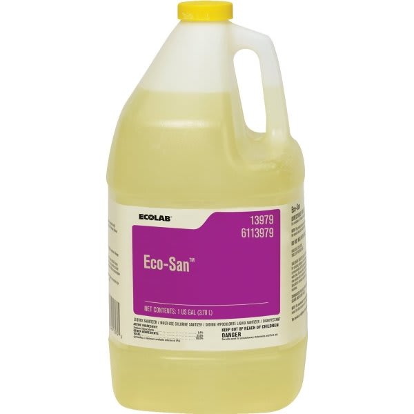 Ecolab Sanitizing Wash N Walk 1, 2.5 Gallon, Case Of 2 HD Supply