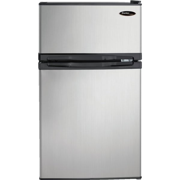 Danby® 3.1 Cu. Ft. Top-Freezer Refrigerator, Energy Star®, Stainless Steel